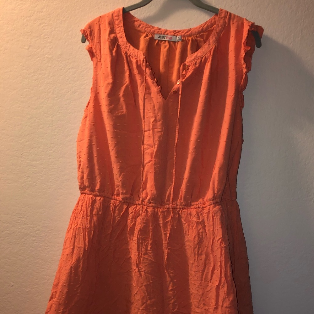 Just fab linenlike dress